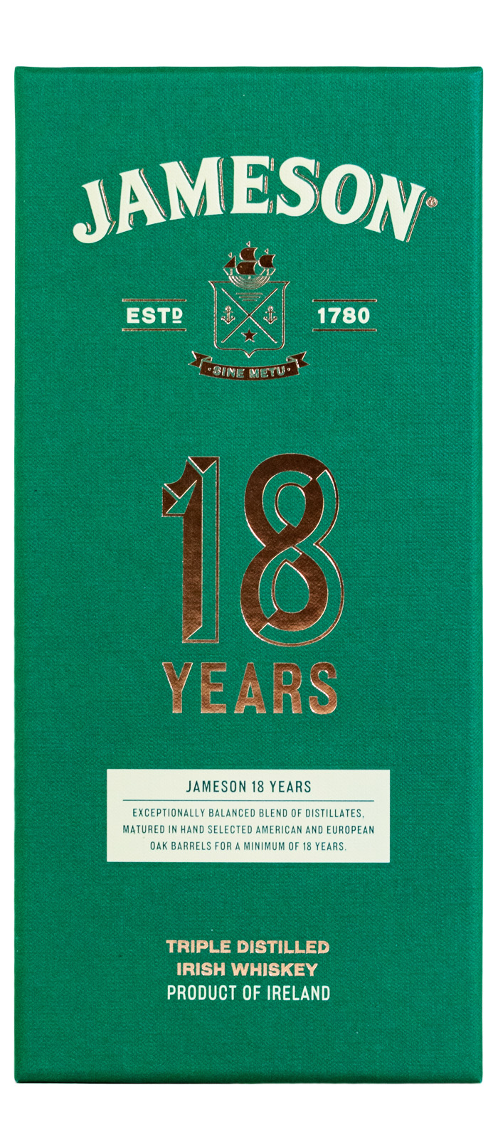 Jameson 18 Jahre Irish Whiskey - 0,7L 46% vol