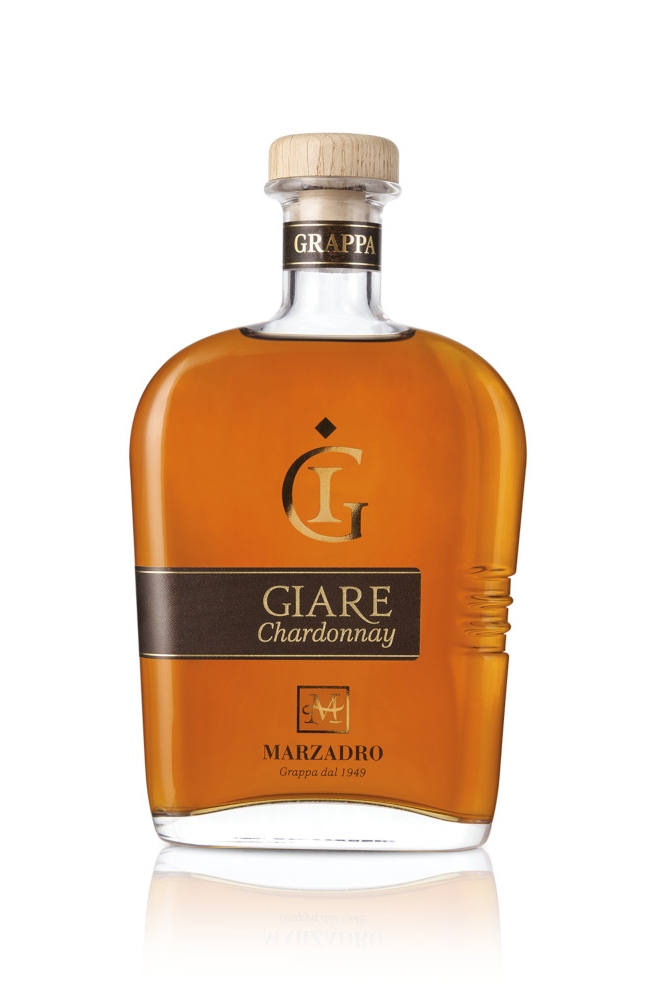 Marzadro Le Giare Chardonnay Grappa - 0,7L 45% vol