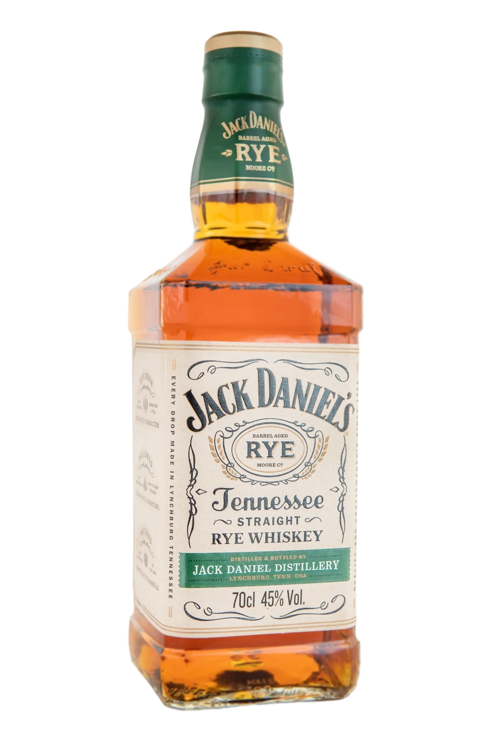 Jack Daniels Straight Rye Whiskey - 0,7L 45% vol