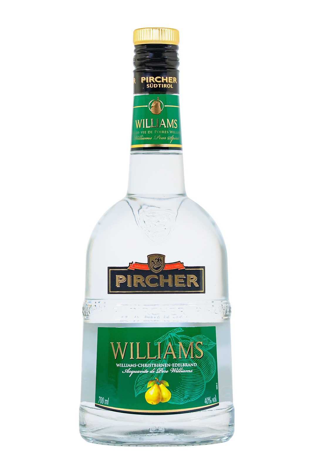 Pircher Williams Birnenbrand - 0,7L 40% vol