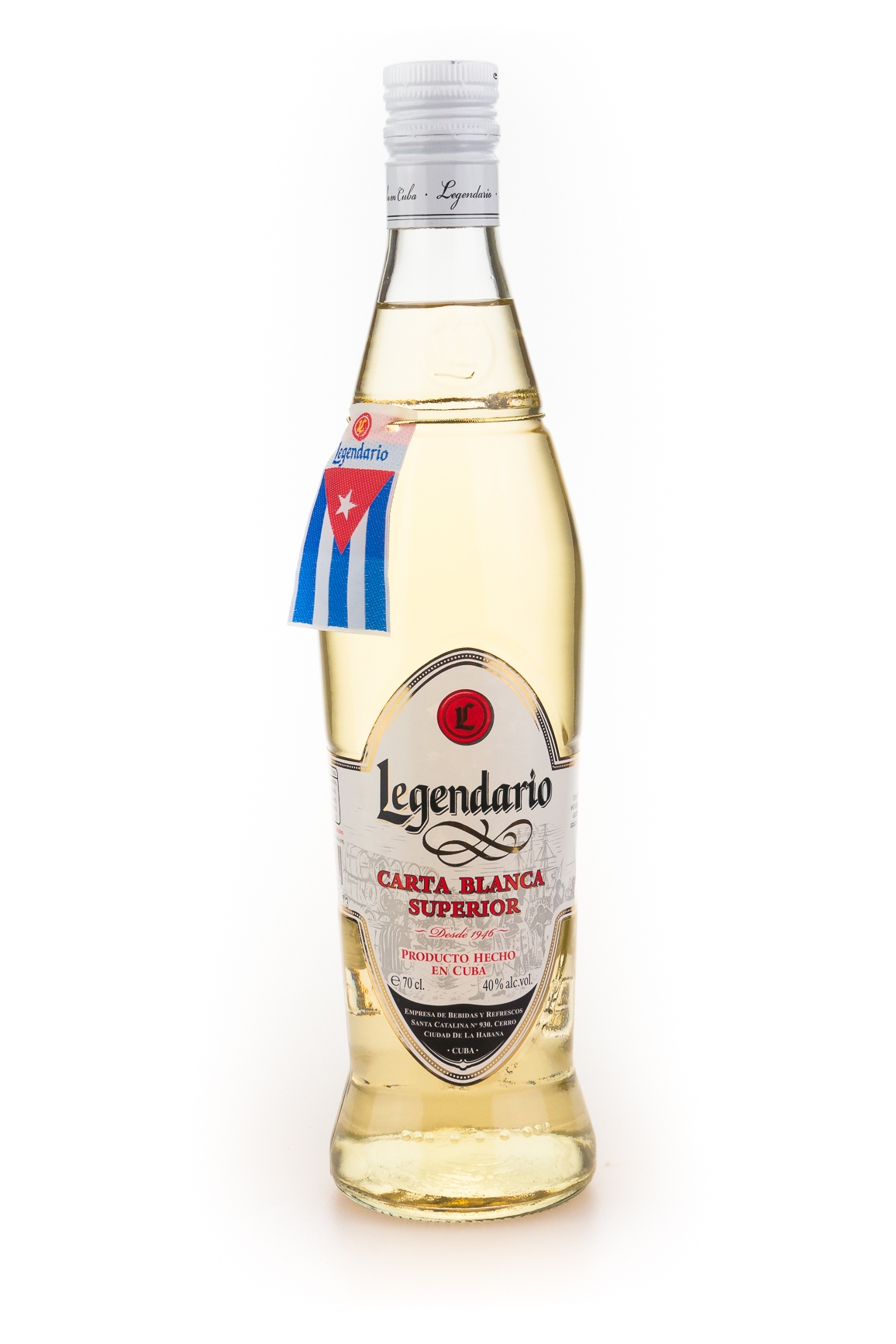 Legendario Carta Blanca Superior - 0,7L 40% vol