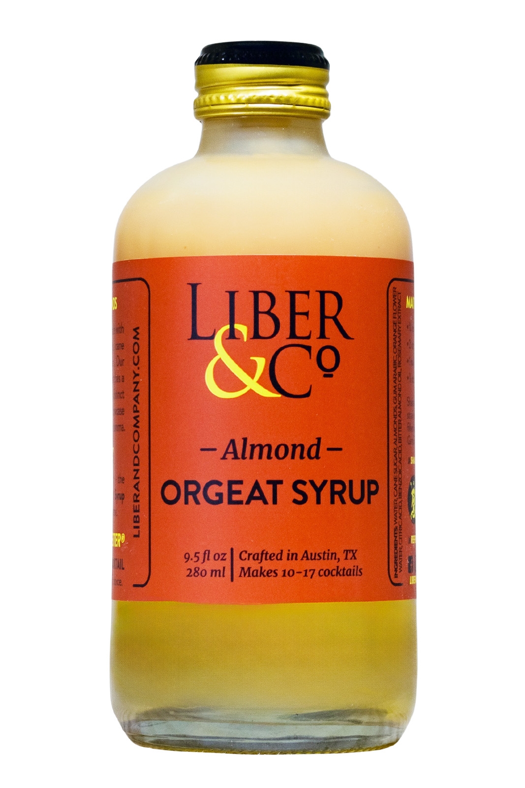 Liber & Co Almond Orgeat Syrup - 0,28L