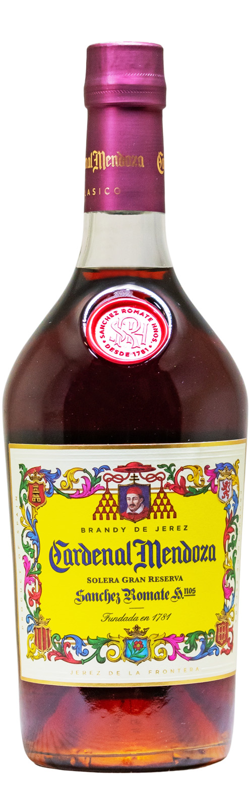 Cardenal Mendoza Brandy de Jerez - 0,7L 40% vol