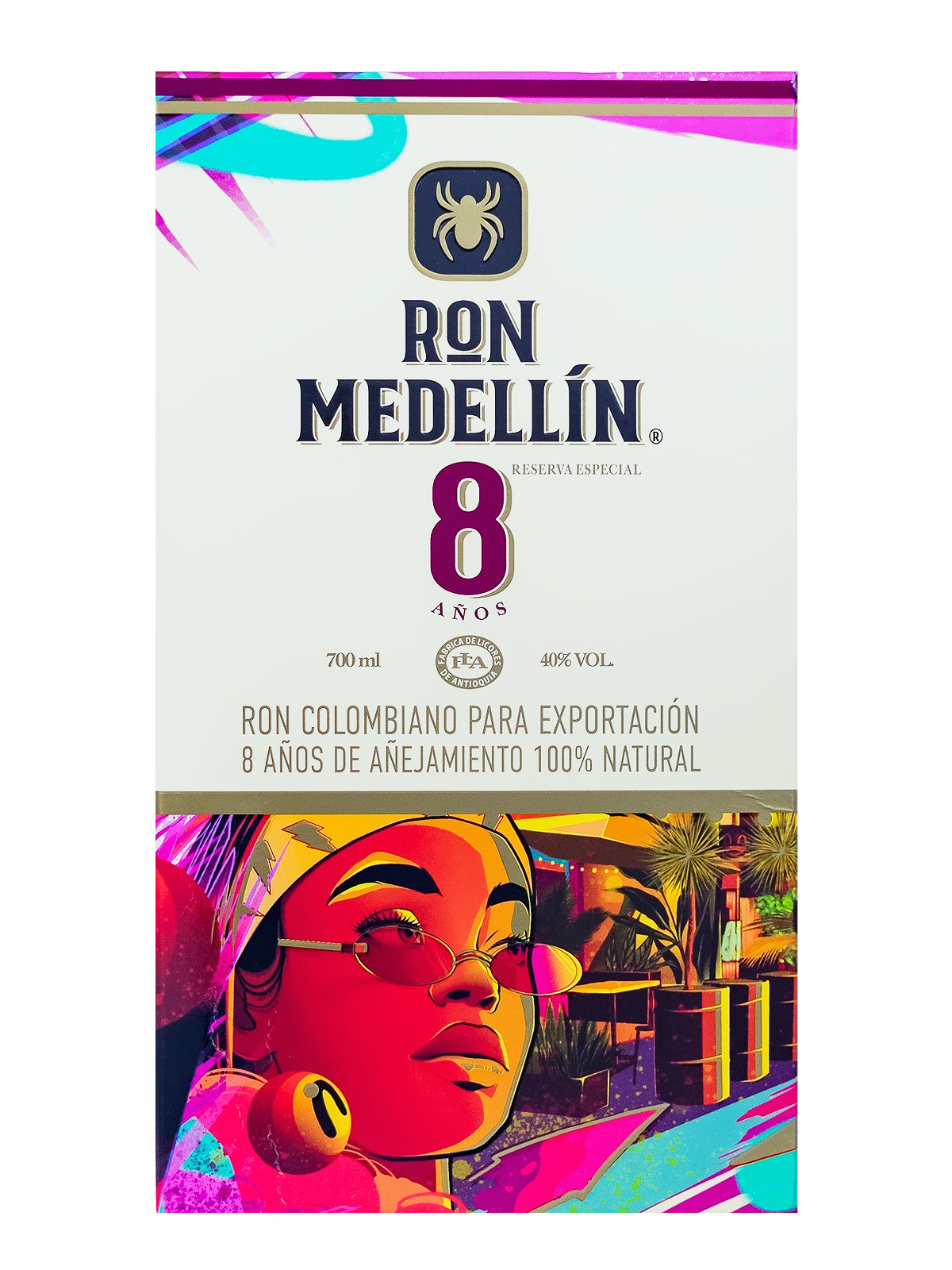 Ron Medellin 8 Jahre - 0,7L 40% vol