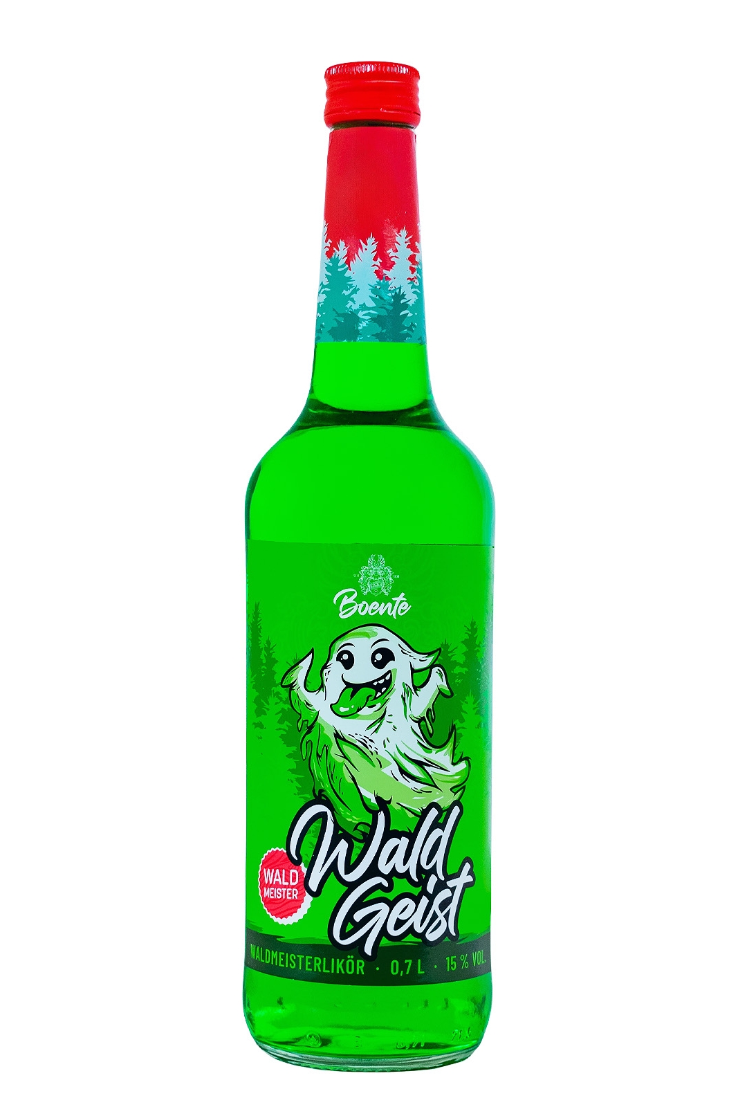 Boentes Waldgeist Waldmeisterlikör - 0,7L 15% vol