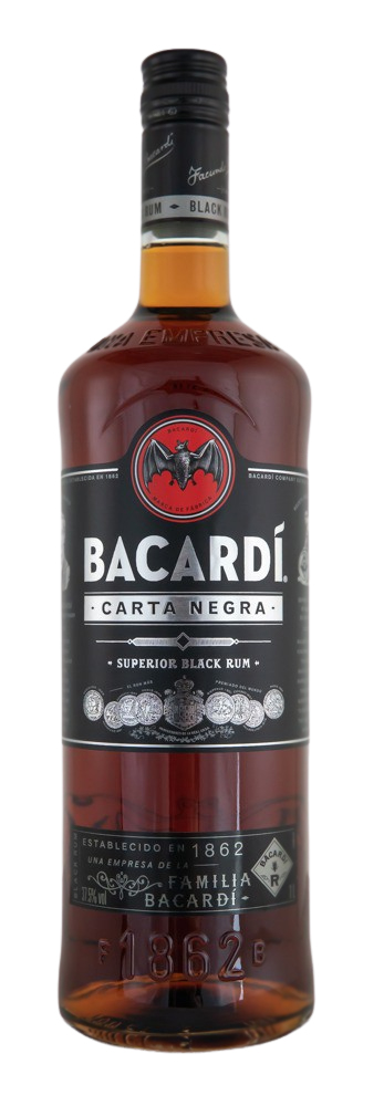 Bacardi Carta Negra - 1 Liter 37,% vol