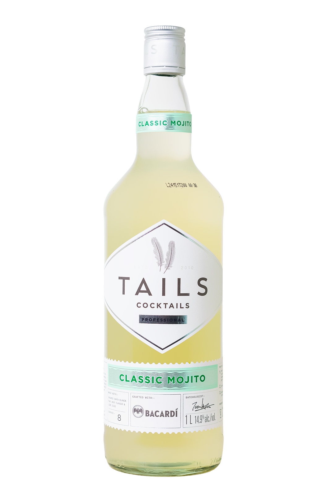 Tails Classic Mojito Cocktail - 1 Liter 14,9% vol