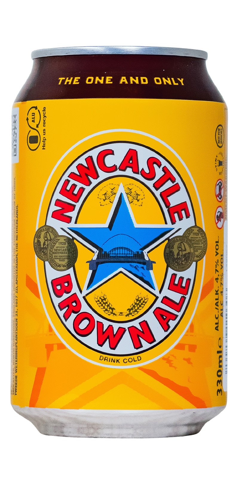 Newcastle Brown Ale Bier - 0,33L 4,7% vol