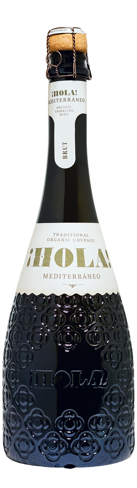 Hola Mediterraneo Brut Bio - 0,75L 11,5% vol