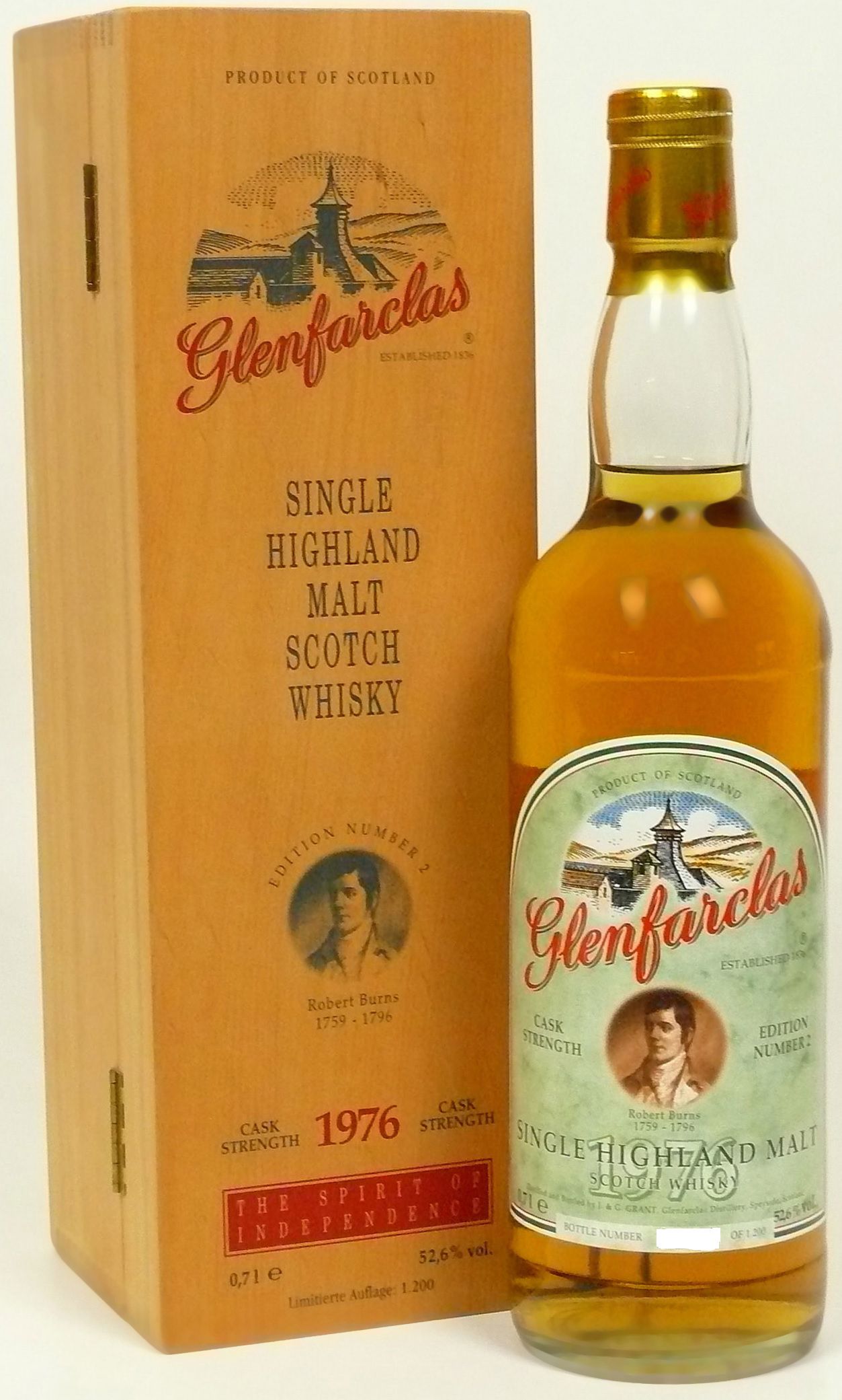 Glenfarclas Edition No. 2 Robert Burns