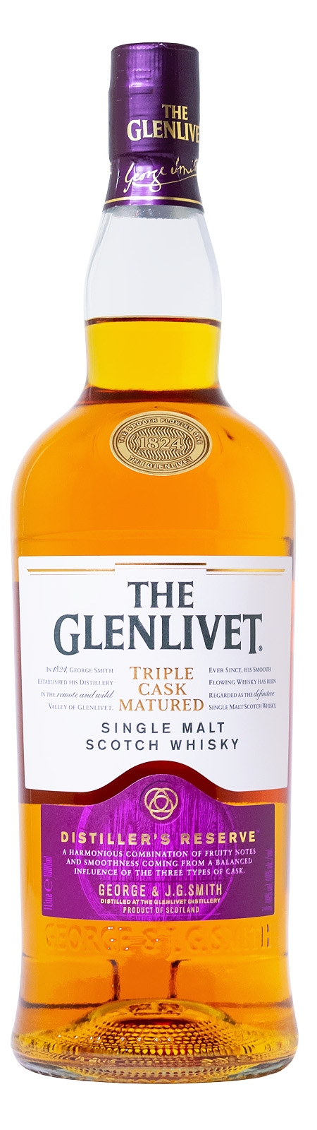 The Glenlivet Distillers Reserve Triple Cask Matured - 1 Liter 40% vol