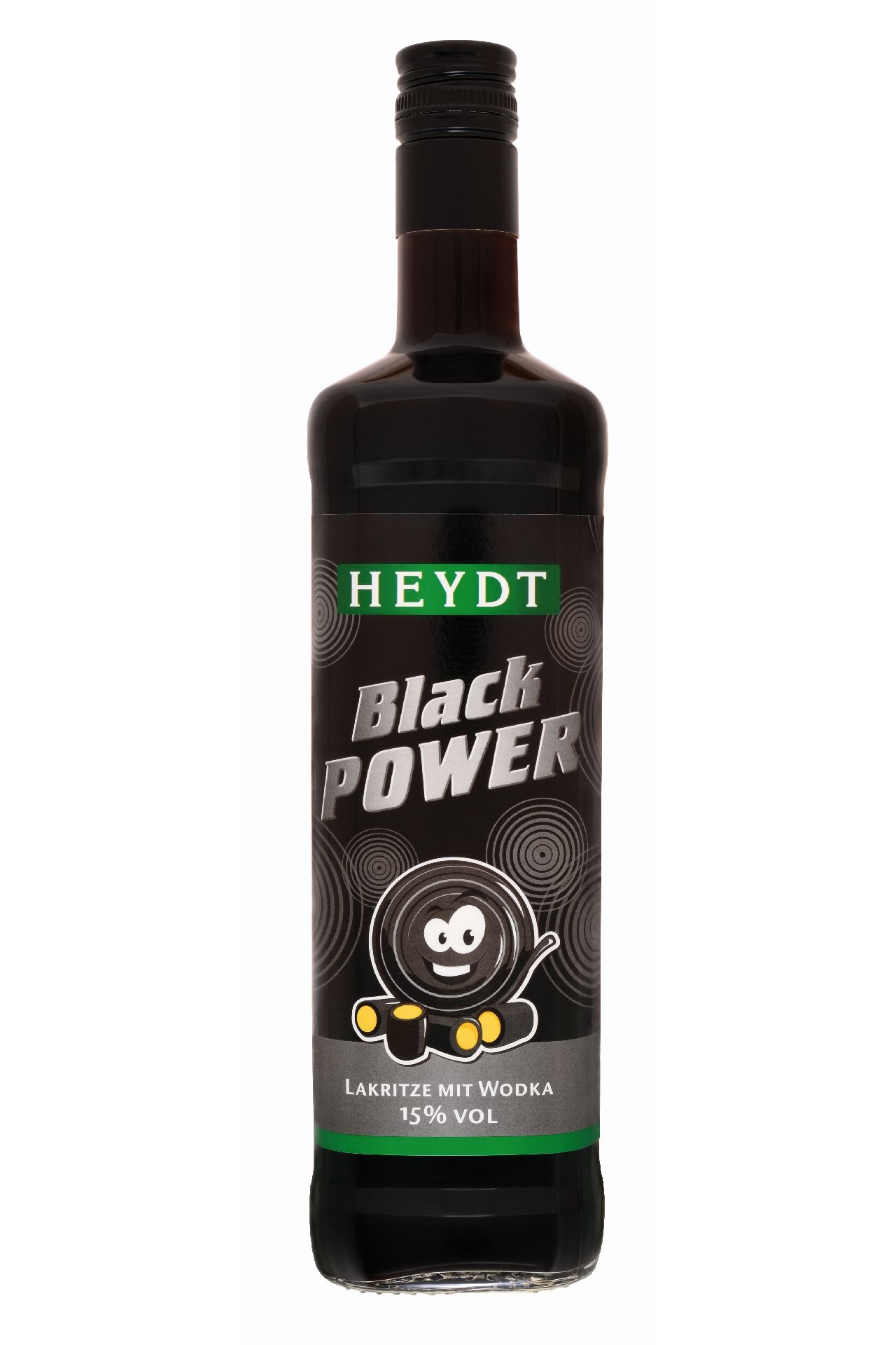 Heydt Black Power Lakritz - 0,7L 15% vol