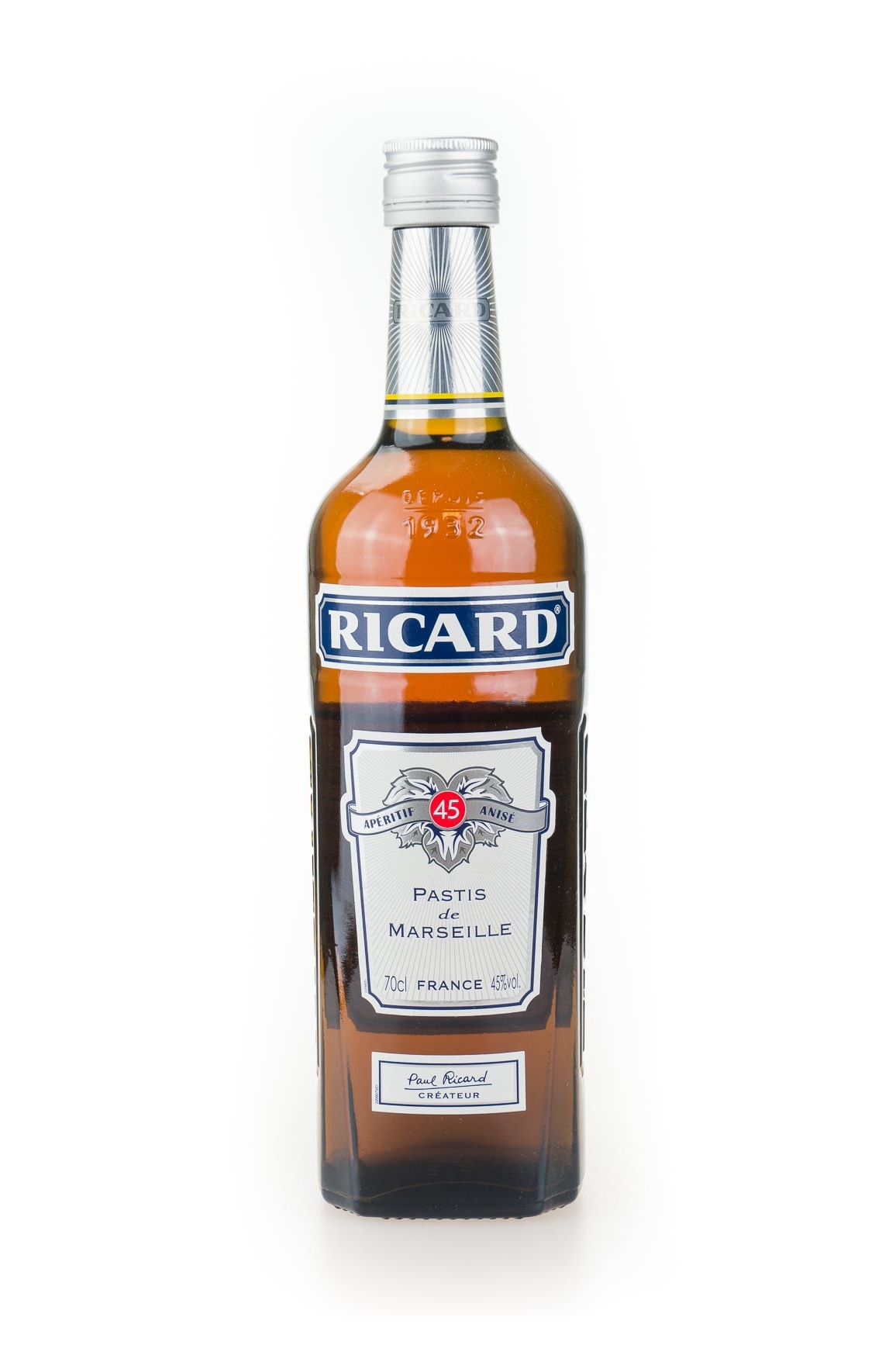 Ricard Pastis de Marseille - 0,7L 45% vol