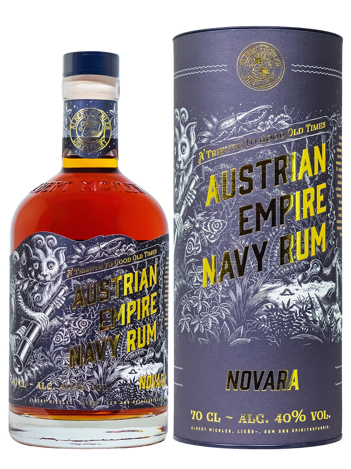 Austrian Empire Navy Rum Novara - 0,7L 40% vol