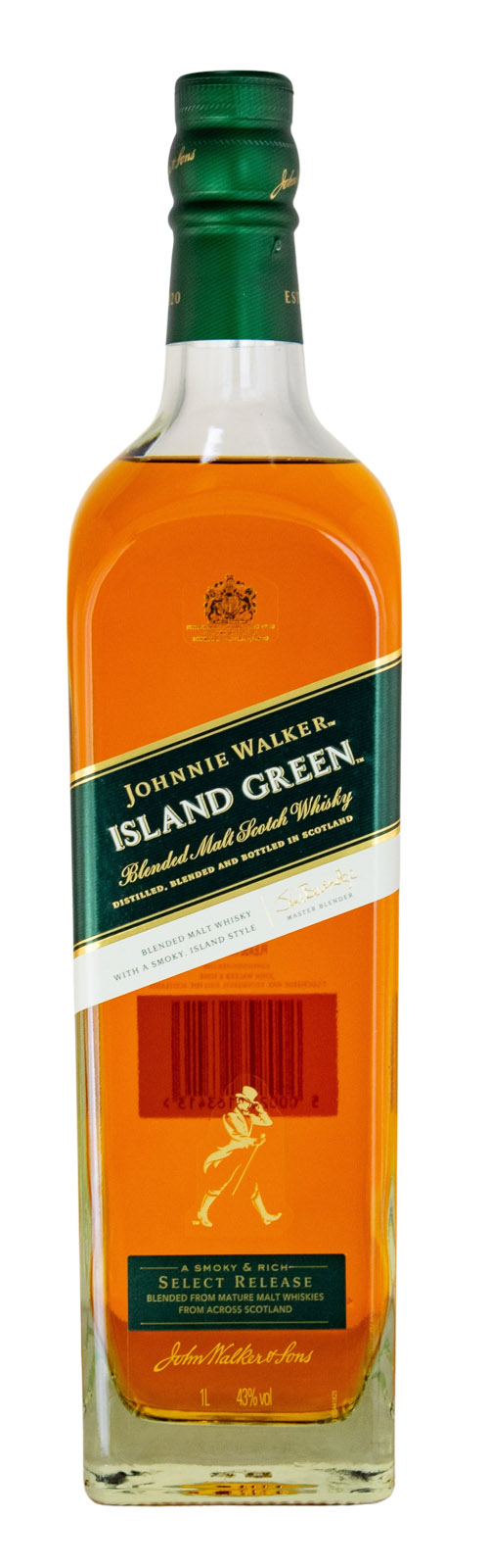 Johnnie Walker Island Green Blended Scotch Whisky - 1 Liter 43% vol