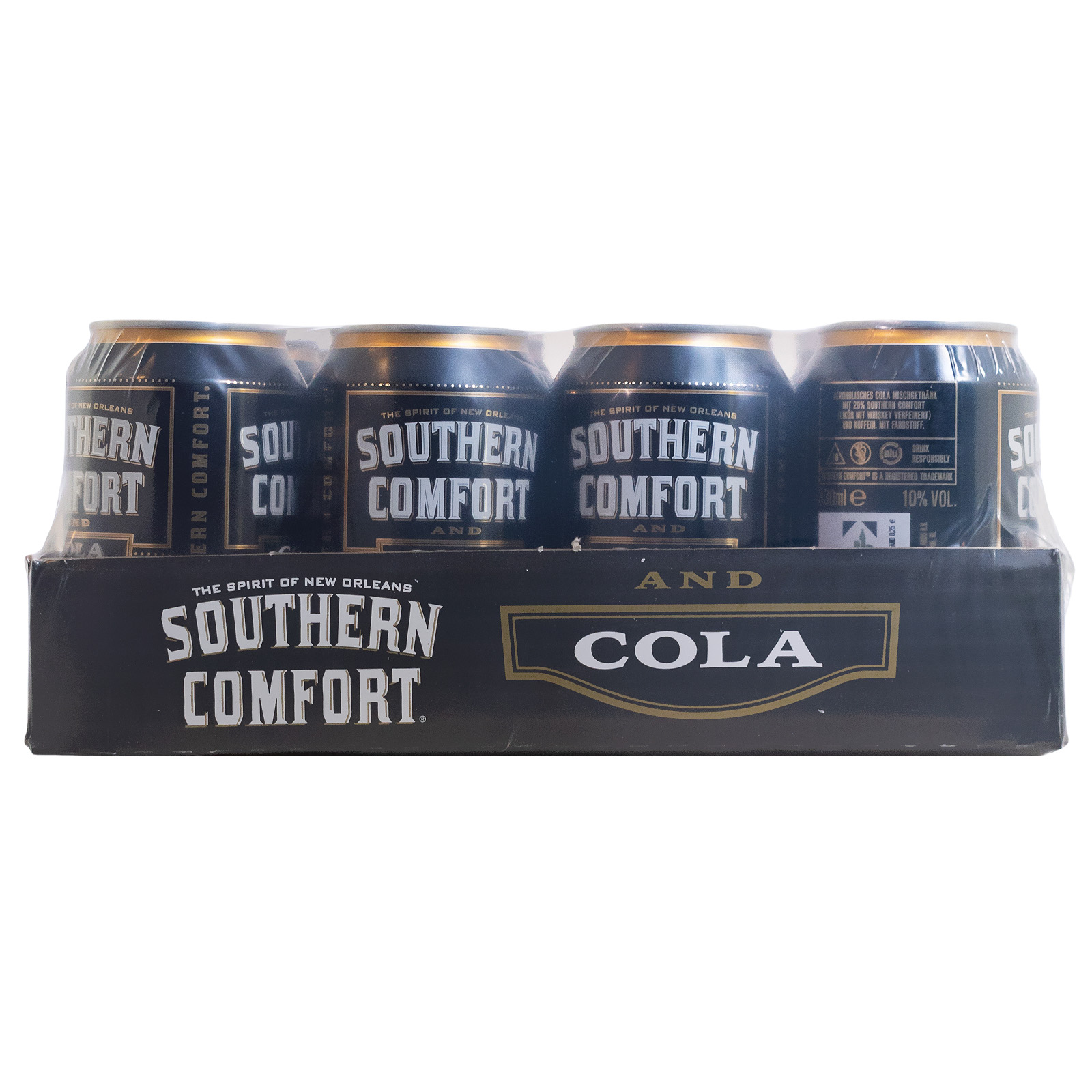 Paket [12 x 0,33L] Southern Comfort & Cola Dose - 3,96L 10% vol