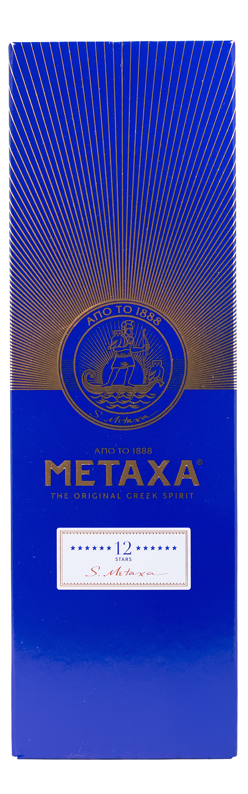 Metaxa 12 Sterne - 1 Liter 40% vol