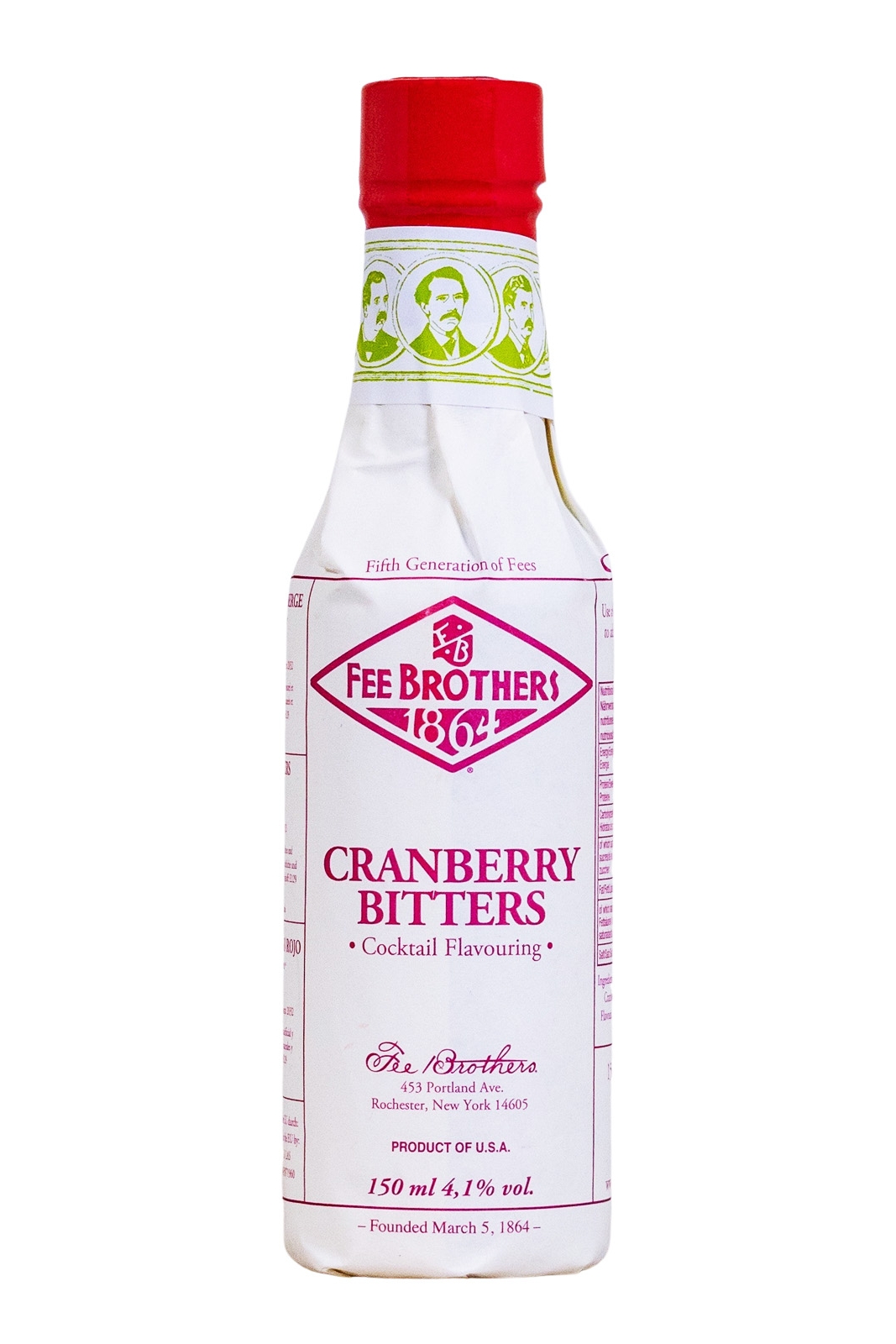 Fee Brothers Cranberry Bitters - 0,15L 4,1% vol