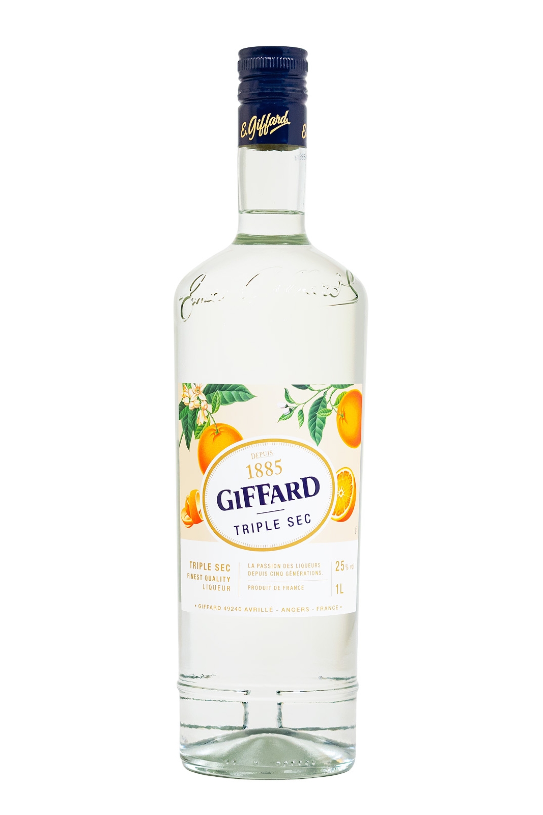 Giffard Triple Sec Likör - 1 Liter 25% vol