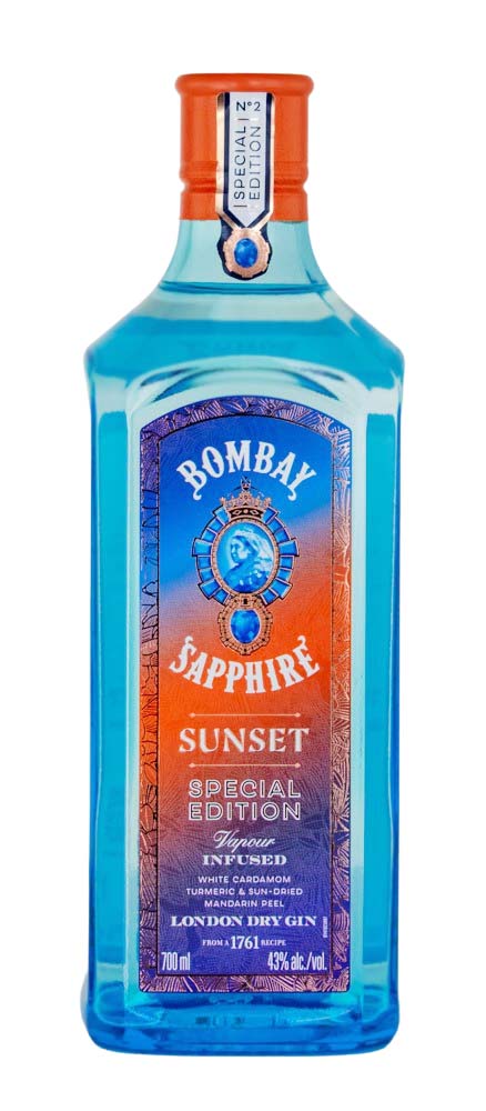 Bombay Sapphire Gin Sunset Limited Edition - 0,7L 43% vol