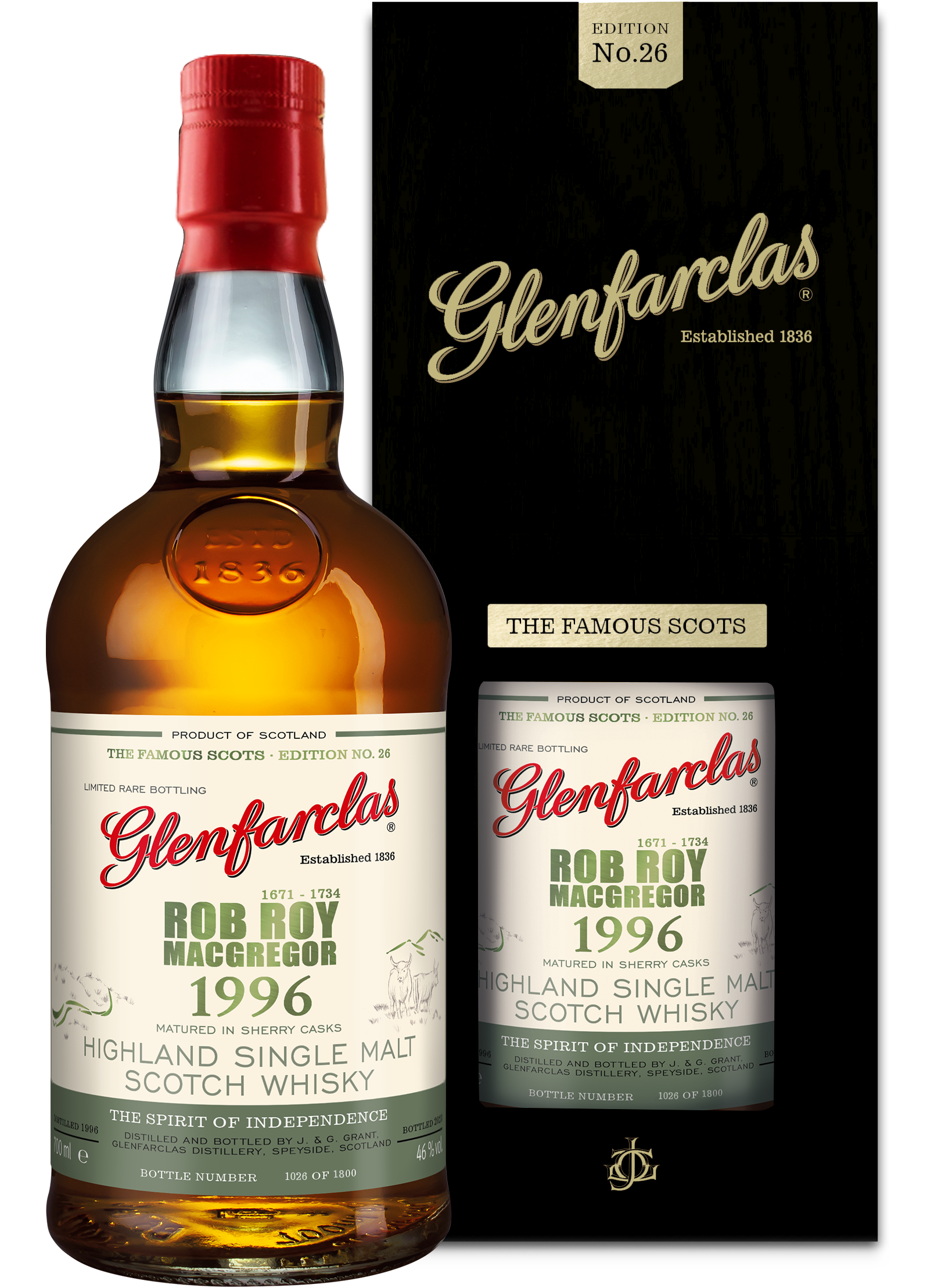 Glenfarclas No. 26 Rob Roy MacGregor