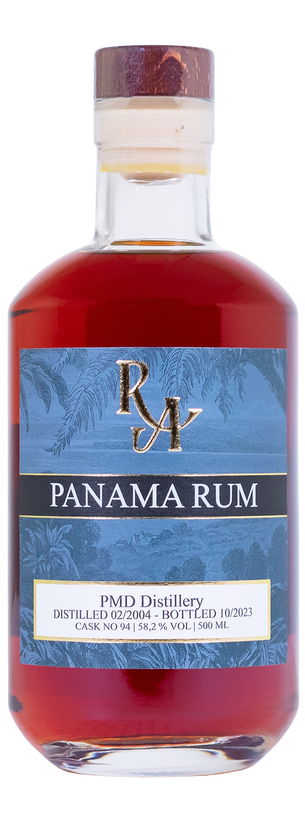 Rum Artesanal Panama 2004 - 0,5L 58,2% vol