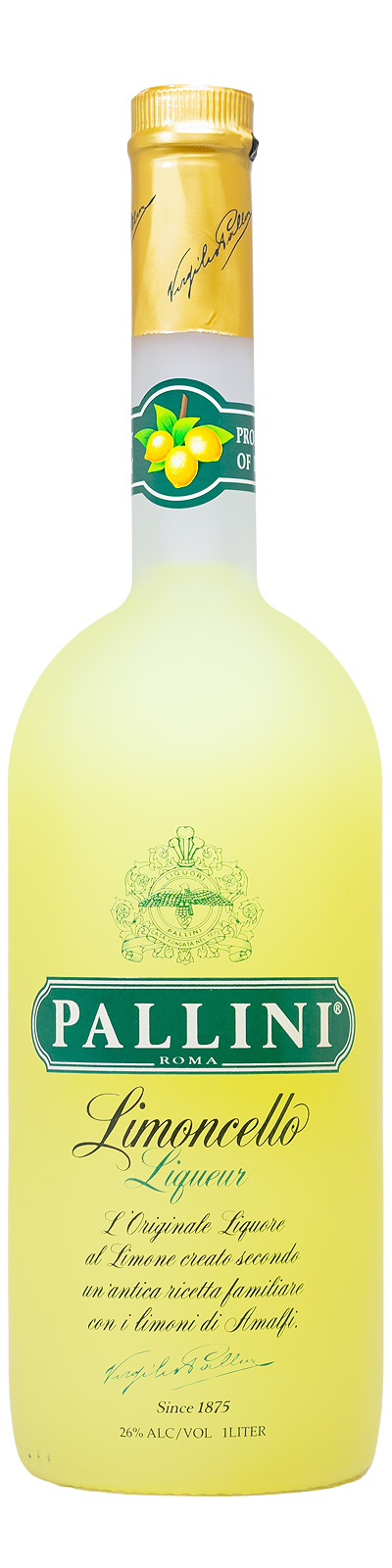 Pallini Limoncello - 1 Liter 26% vol