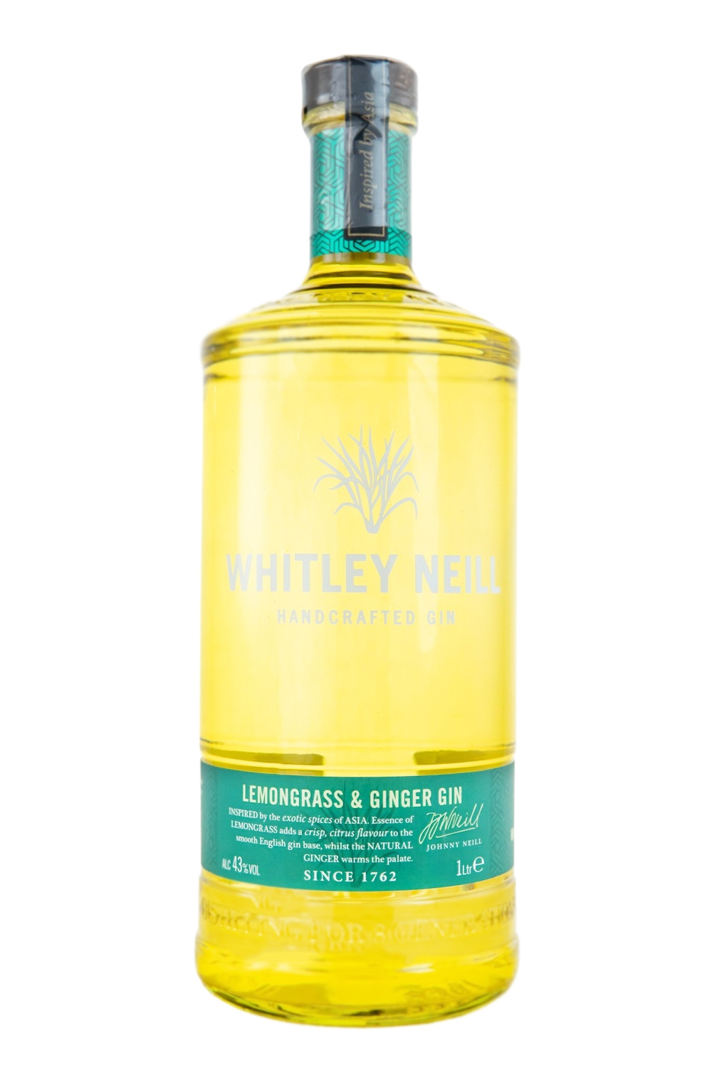 Whitley Neill Lemongrass & Ginger Gin - 1 Liter 43% vol