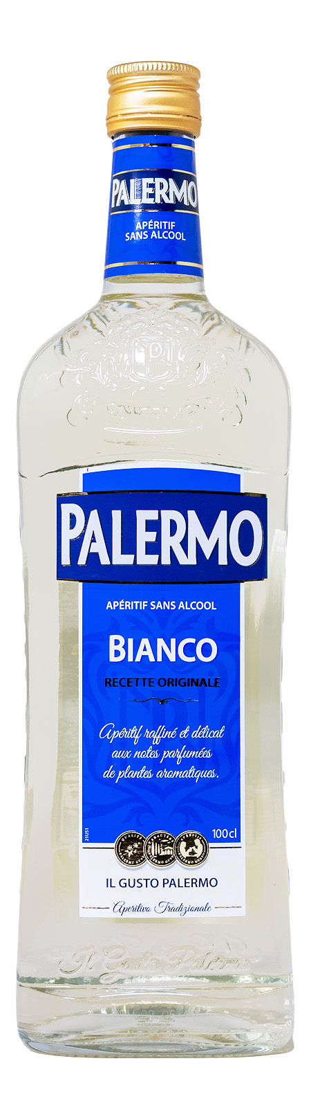 Palermo Bianco Aperitif ohne Alkohol - 1 Liter