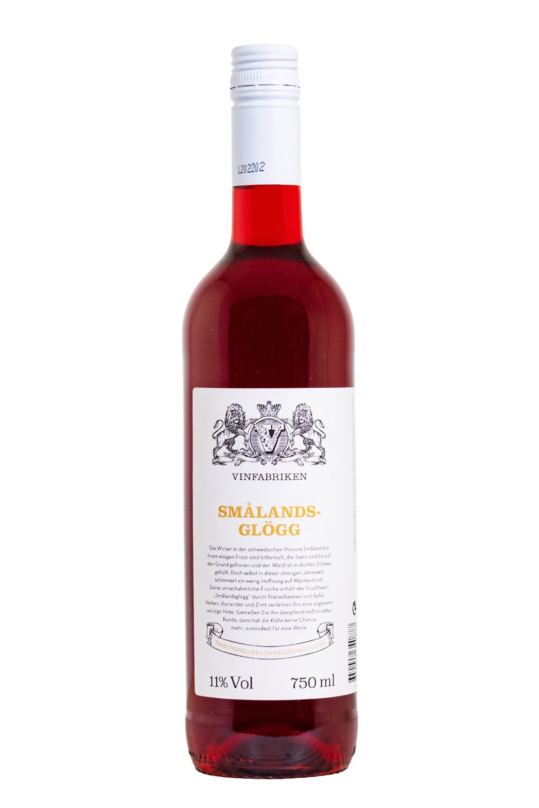 Vinfabriken Smalandsglögg - 0,75L 11% vol