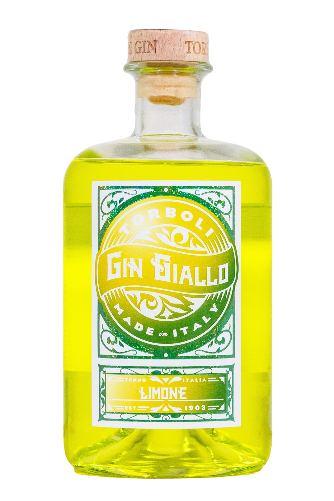 Torboli Gin Giallo Lime - 1 Liter 42% vol