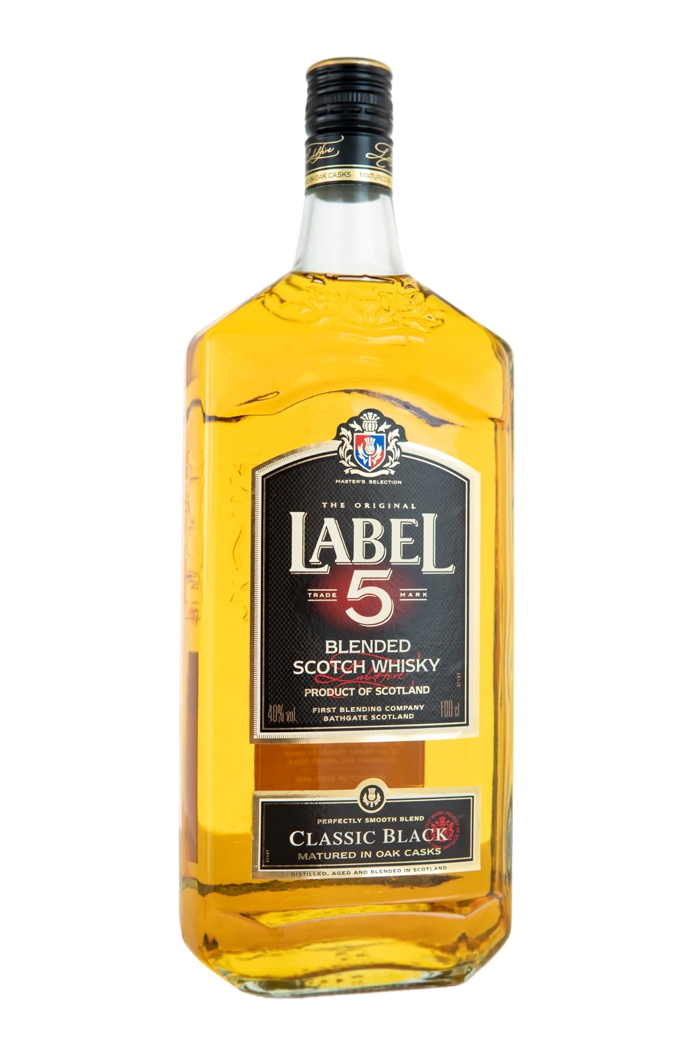 Label 5 Blended Scotch Whisky - 1 Liter 40% vol