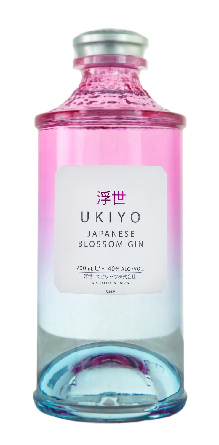 Ukiyo Japanese Blossom Gin - 0,7L 40% vol