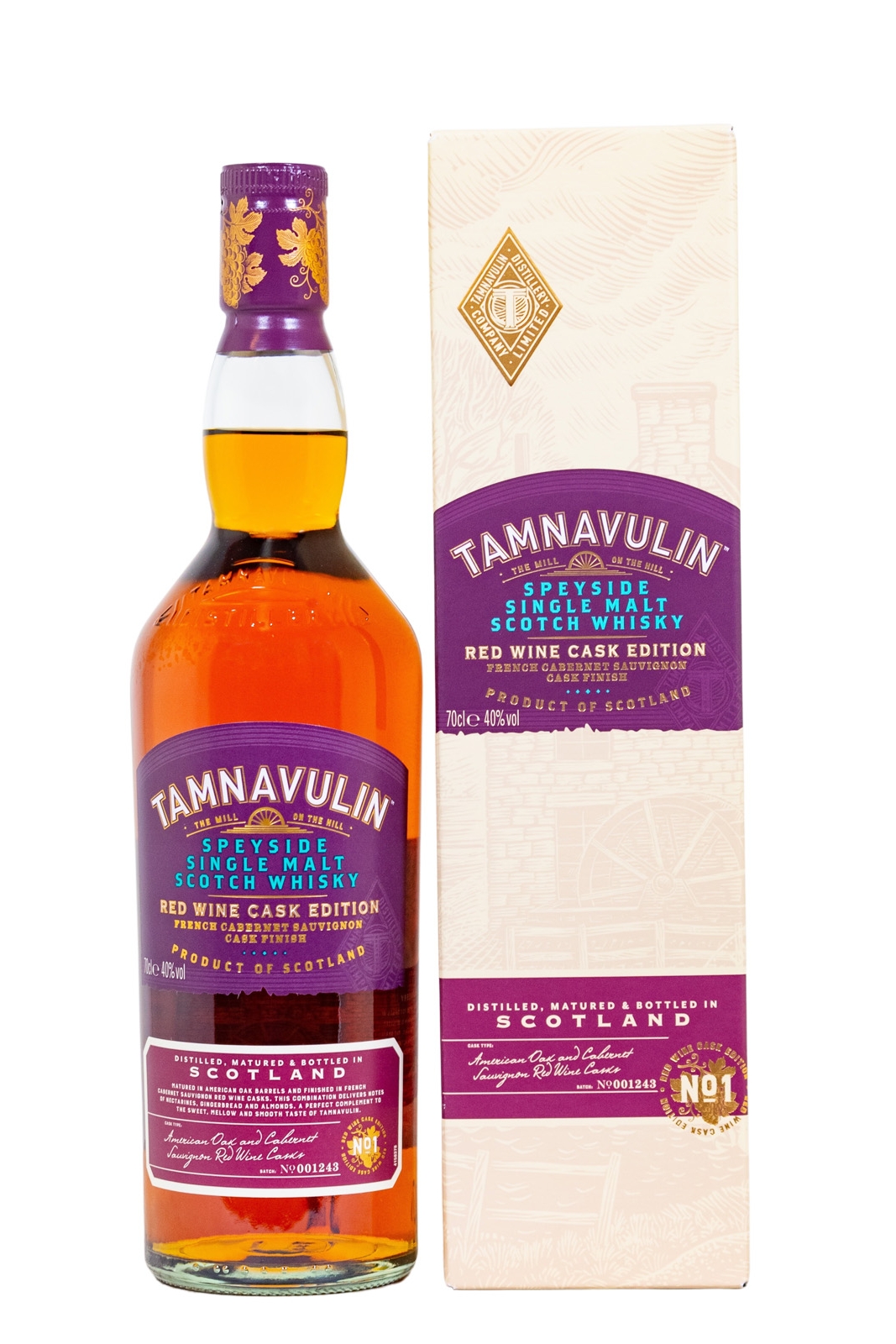 Tamnavulin French Cabernet Sauvignon - 0,7L 40% vol