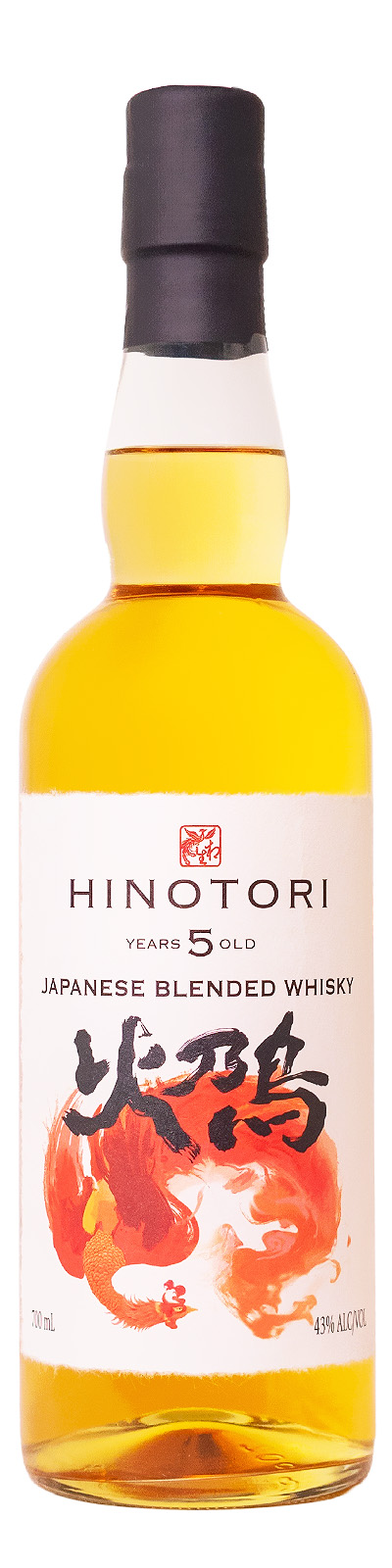 Hinotori 5 Jahre Japan Whisky - 0,7L 43% vol