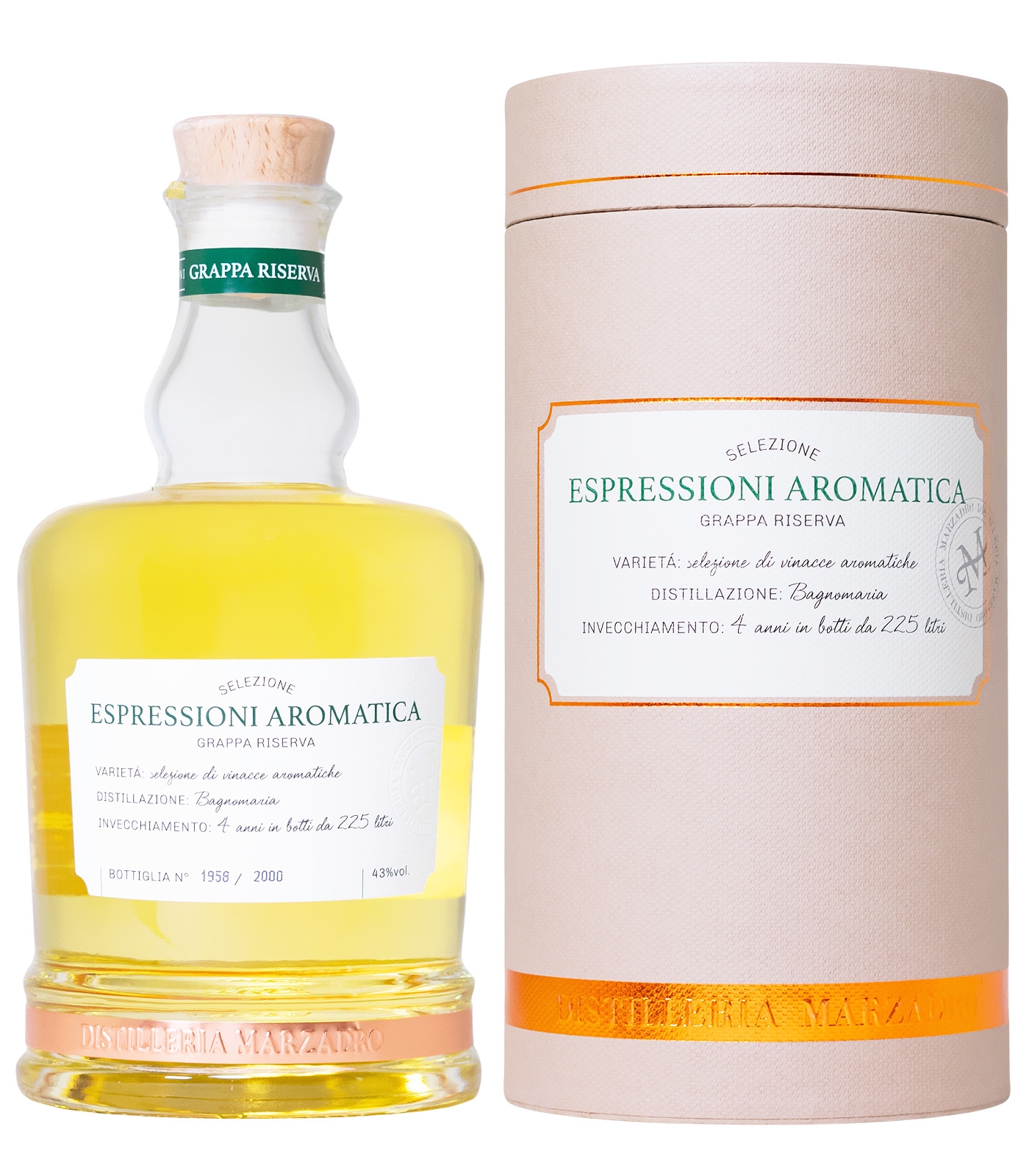 Marzadro Espressioni Aromatica - 0,7L 43% vol