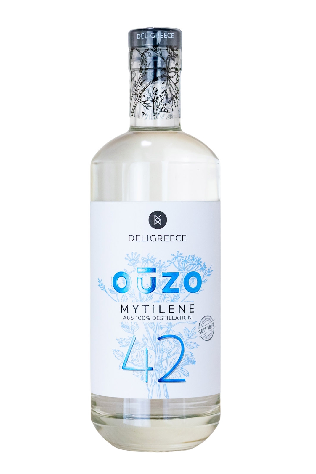 Ouzo Mytilene 42 - 0,7L 42% vol