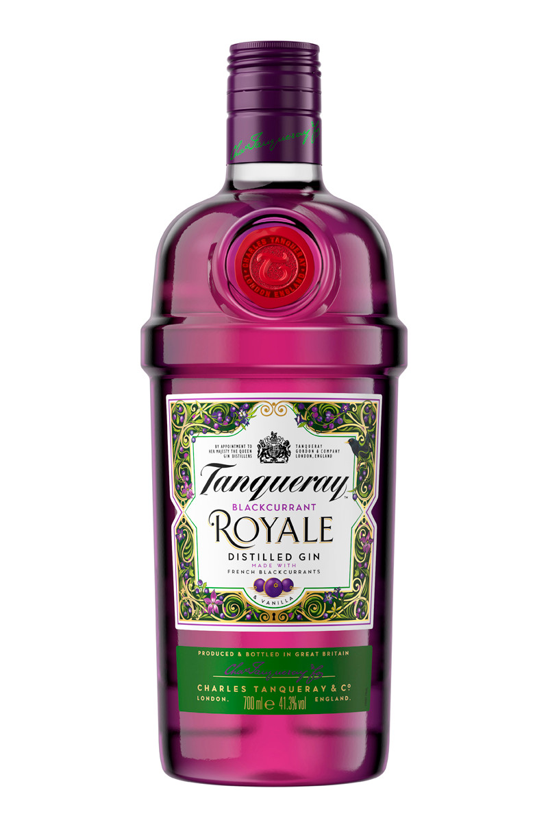 Tanqueray Blackcurrant Royale Gin - 0,7L 41,3% vol