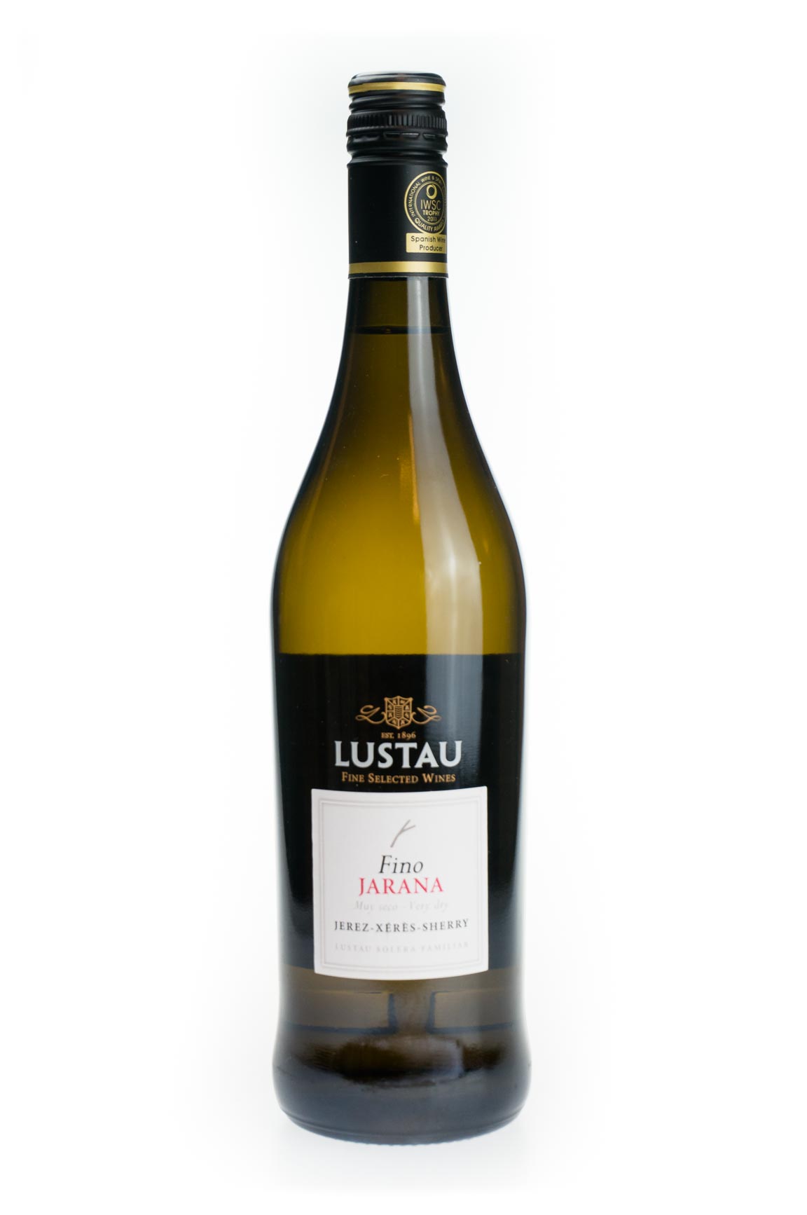 Lustau Fino Jarana Very Dry Sherry - 0,75L 15% vol
