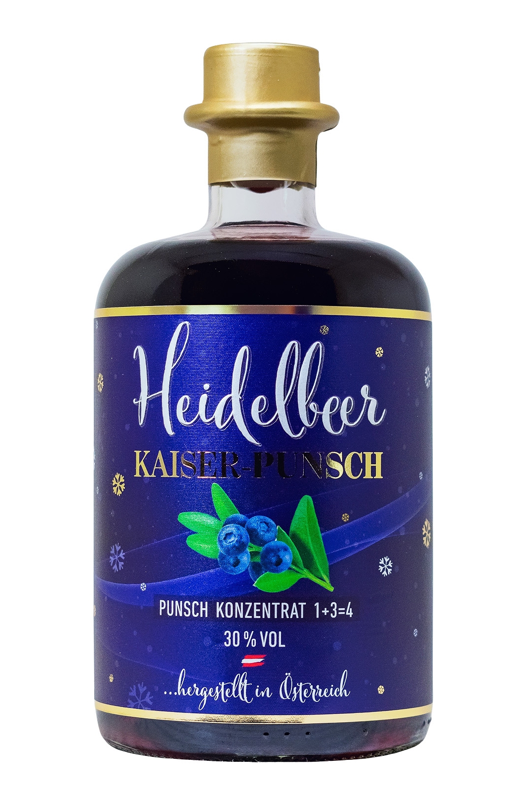 Prinz Heidelbeer Kaiser-Punsch Konzentrat - 0,5L 30% vol