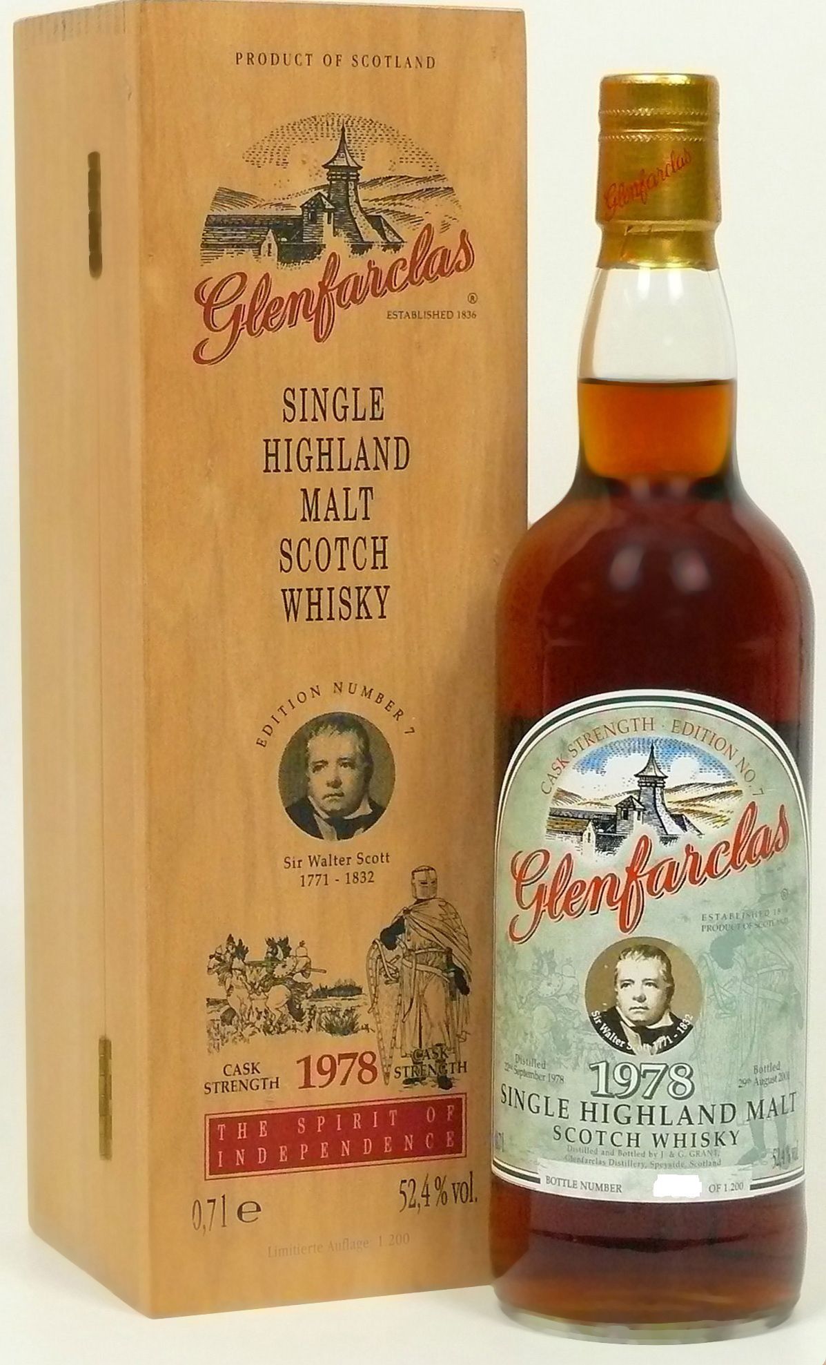 Glenfarclas Edition No. 7 Sir Walter Scott