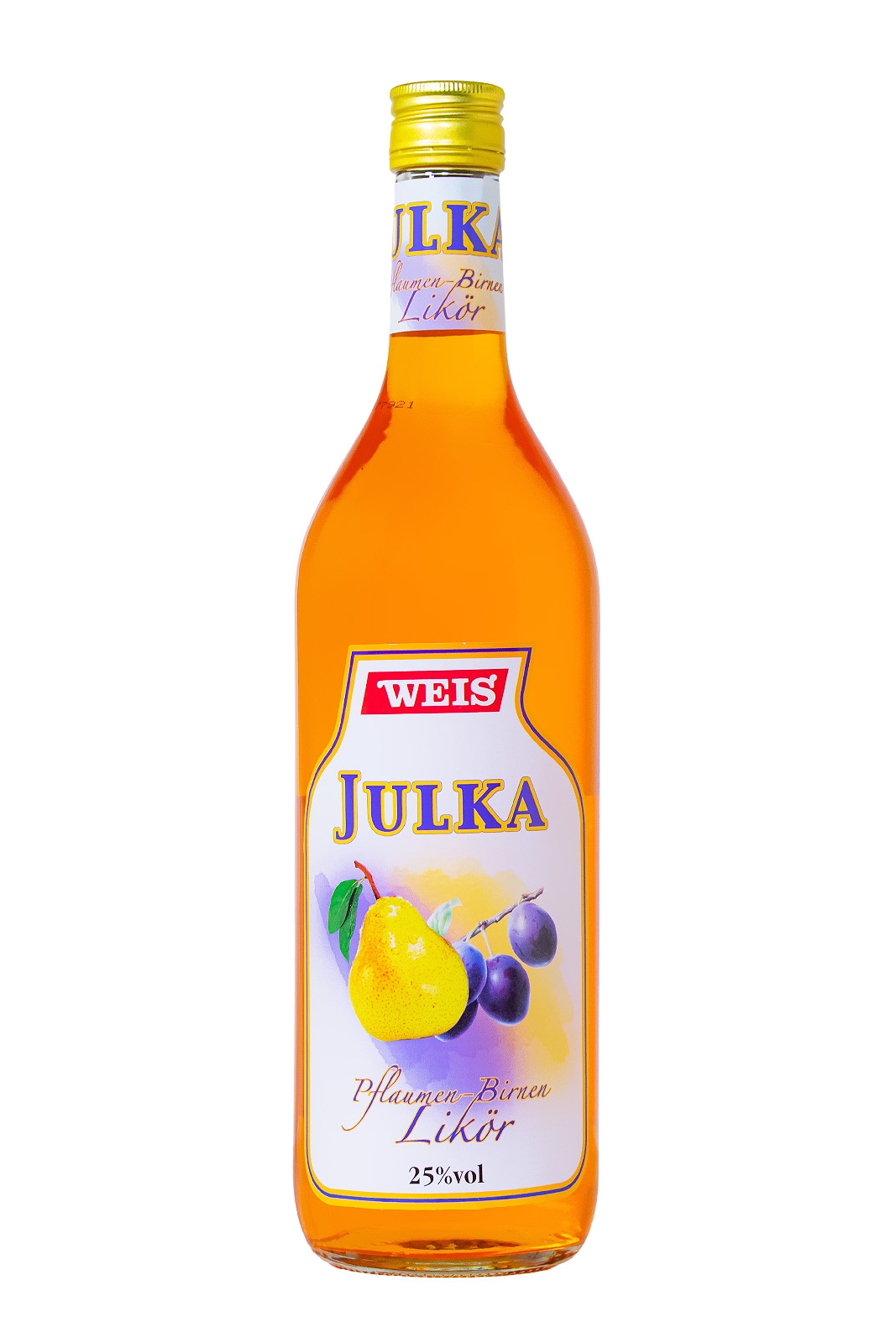 Weis Julka Pflaumen-Birnen-Likör - 1 Liter 25% vol