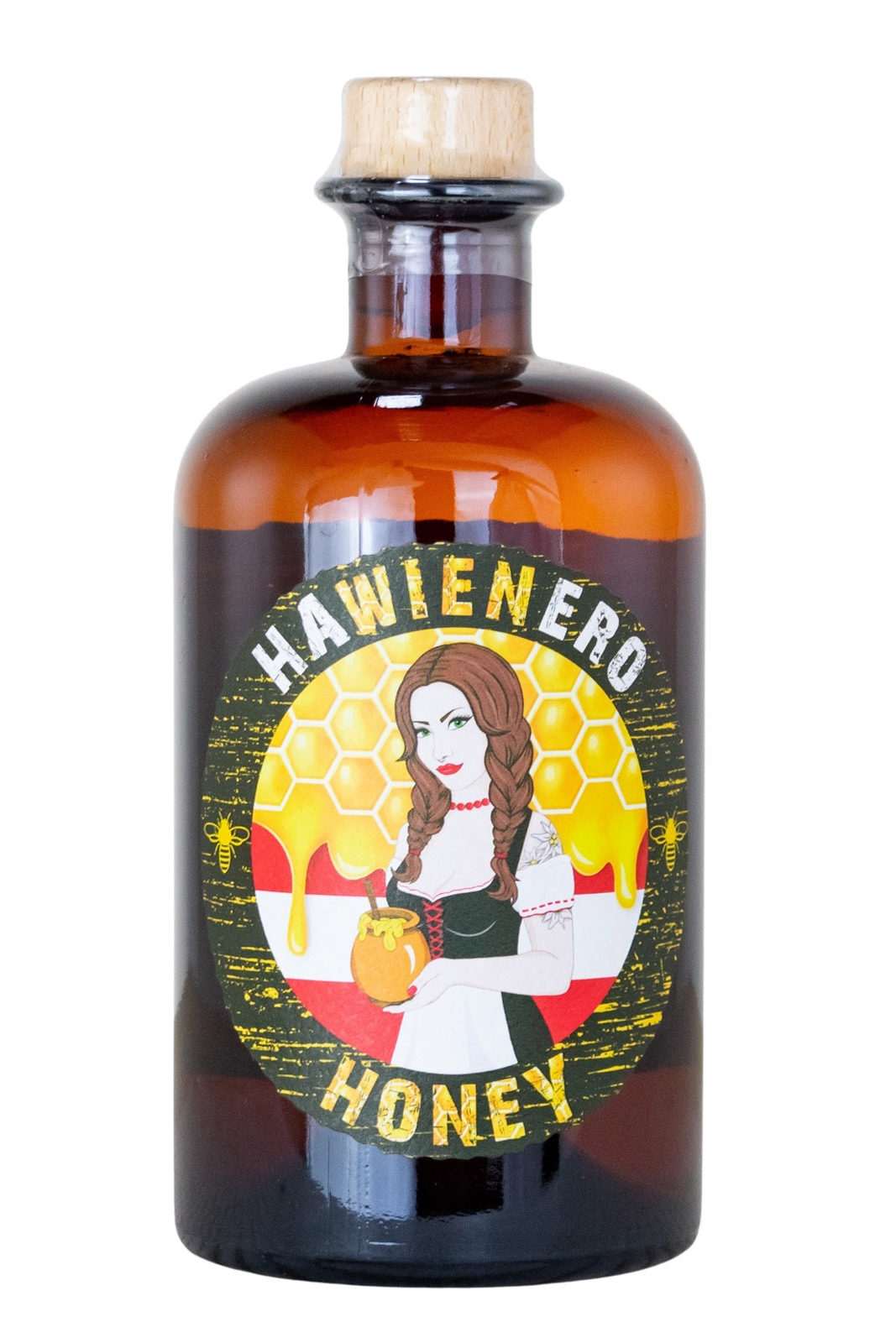 Hawienero Honey - 0,5L 37,5% vol