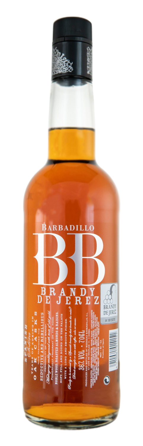 Barbadillo BB Brandy de Jerez - 0,7L 36% vol
