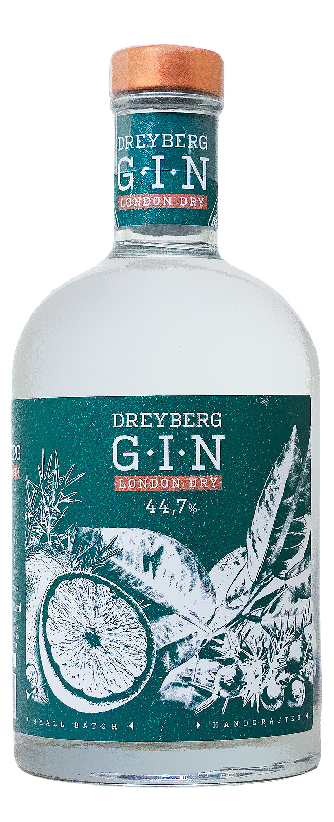 Dreyberg London Dry Gin - 0,7L 44,7% vol