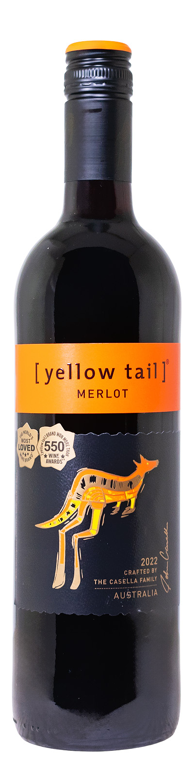 Yellow Tail Merlot - 0,75L 13,5% vol