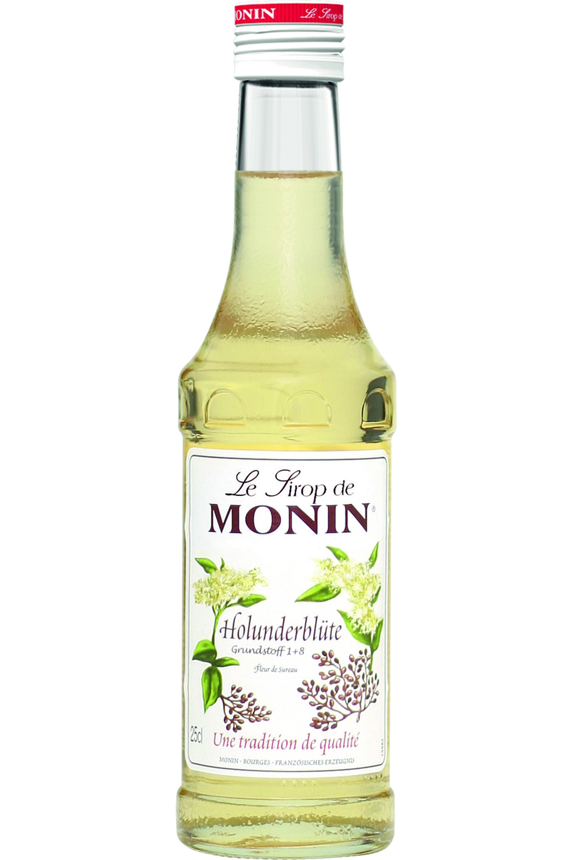 Monin Holunderblüte Fleur de Sureau Sirup - 0,25L