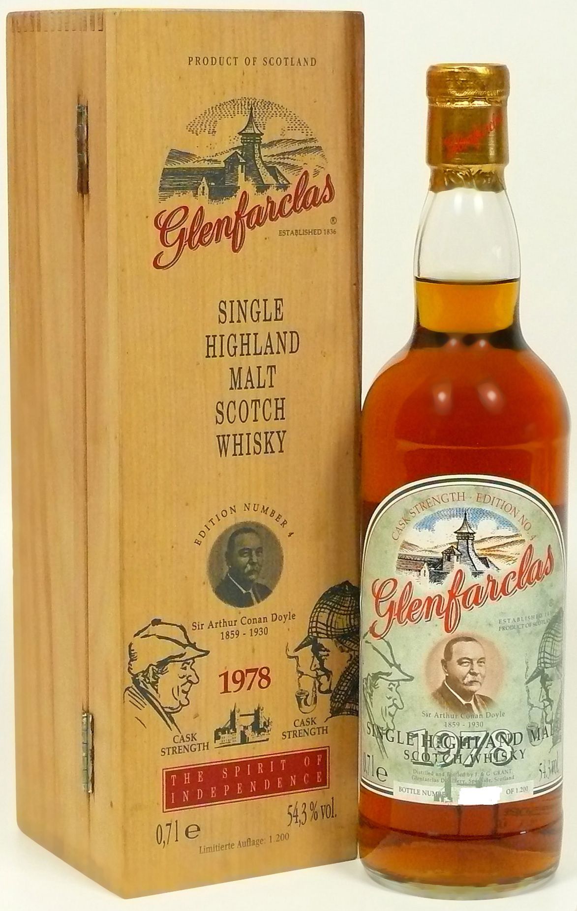 Glenfarclas Edition No. 4 Sir Arthur Conan Doyle