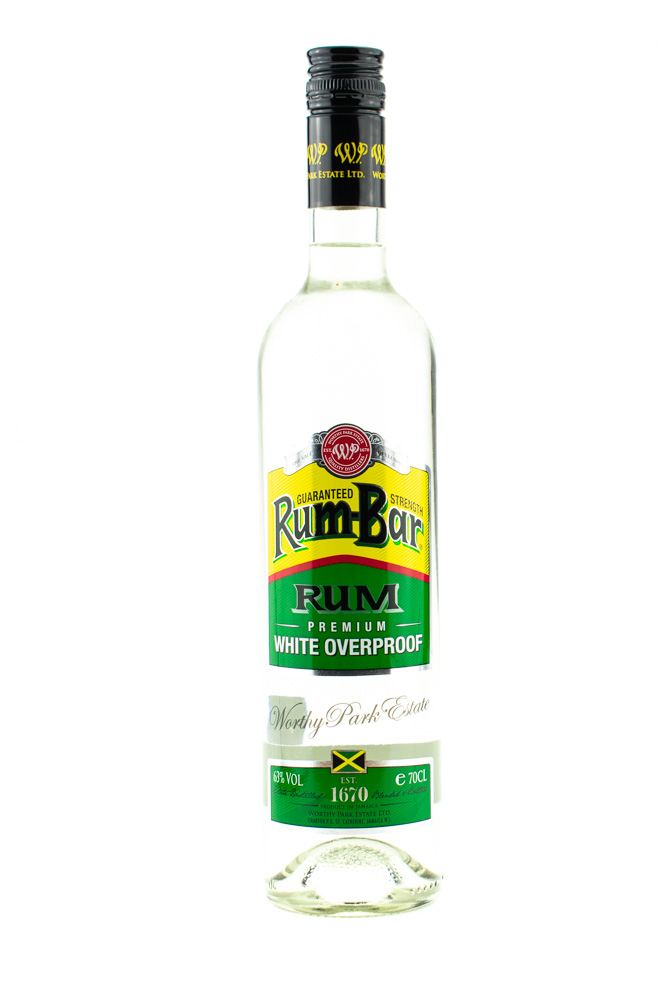 Rumbar Worthy Park White Overproof Rum - 0,7L 63% vol