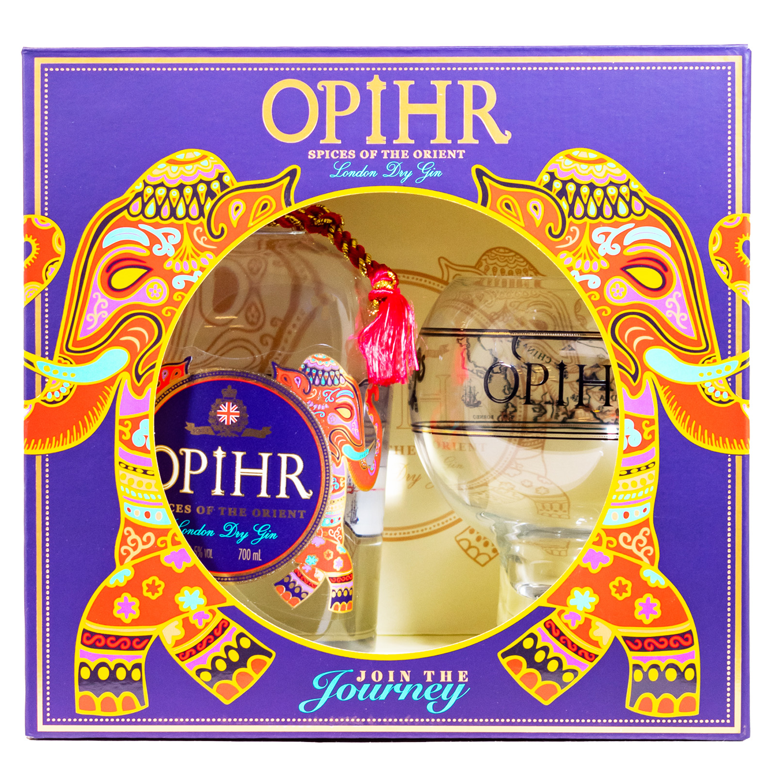 Opihr Gin GEPA mit Glas - 0,7L 42,5% vol